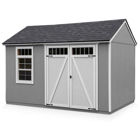 Sheds from lowes - HeartlandGentry 12-ft x 10-ft Wood Storage Shed (Floor Included) Model # 19779-6. 194. • To purchase with Professional assembly call Lowe's 1-888-645-6937 - availability may vary. • 7-Ft tall side wall height. • Bonus features include complete floor system, window, shutters, storage loft, workbench, pegboard and shelf. Find My Store. 